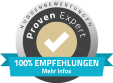 Als Bewertungen der Engels Eventagentur, ist das Logo vom Proven Expert zu sehen.