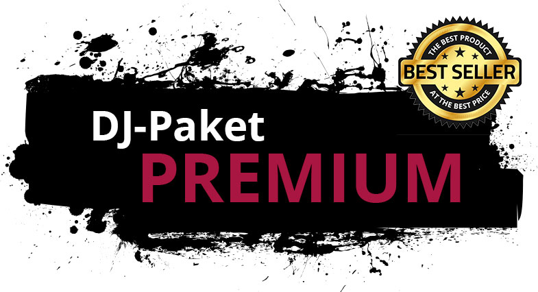 Zu sehen ist hier die Leistungsübersicht des DJ-Paketes „ PREMIUM“ von DJ Markus Engels.