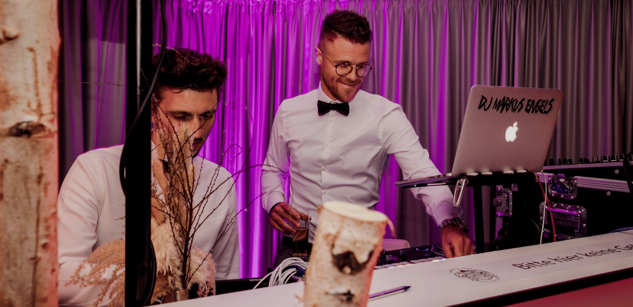 Impression von DJ Markus Engels im Einsatz