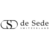 Als Logo der Referenzen bei de Sede, ist ein einfarbiges Logo zu sehen.