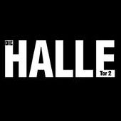 Als Logo der Referenzen bei Halle Tor 2, ist ein einfarbiges Logo zu sehen.